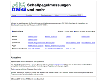 Tablet Screenshot of dbmess.de